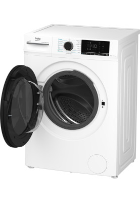 Beko Прально-сушильна машина Beko фронтальна, 7(5)кг, 1400, D, 52см, дисплей, інвертор, пара, білий