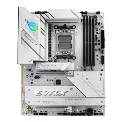 ASUS Материнcька плата ROG STRIX B850-A GAMING sAM5 B850 4xDDR5 M.2 HDMI DP Wi-Fi BT ATX білий