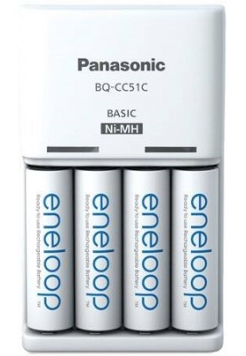 Panasonic Зарядний пристрій Basic Charger+ Eneloop 4AA 1900 mAh New