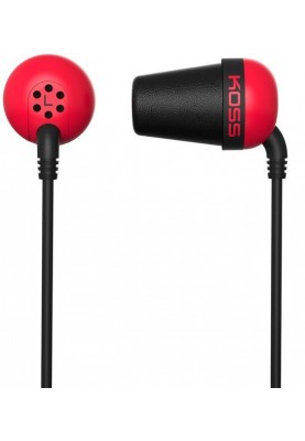 Koss Навушники The Plug Noise Isolating Red 196768.101