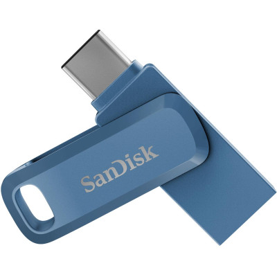 SanDisk Накопичувач 128GB USB-Type C Ultra Dual Drive Go Navy Blue SanDisk Накопичувач 128GB USB-Type C Ultra Dual Drive Go Navy Blue
