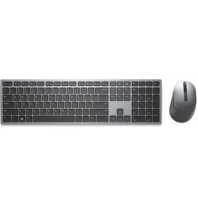 Dell Комплект Premier Multi-Device Wireless Keyboard and Mouse - KM7321W - Ukrainian (QWERTY)