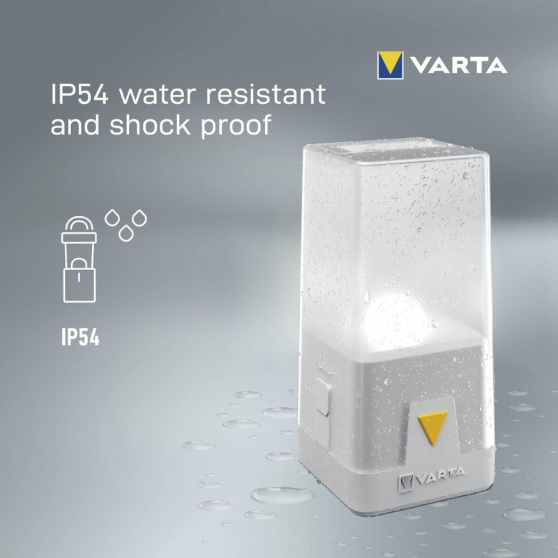 VARTA Ліхтар кемпінговий Ambiance L10 , IP54, до 150 люмен, до 250 годин роботи, 3хАА