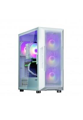 Zalman Корпус I3 Neo ARGB без БЖ, 2xUSB3.0, 1xUSB2.0, 4x120мм ARGB, VGA 355мм, LCS ready, TG Side Panel, ATX, білий