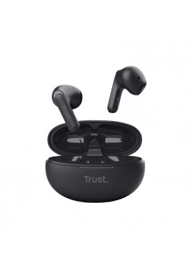 Trust Навушники TWS Yavi Earphones BT 5.3, ENC, SBC, Mic, Чорний