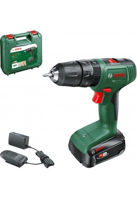 Bosch Шурупокрут-дриль акумуляторний EasyImpact 18V-40 18В 1х2А·год 20·38Нм 0-430·0-1630об·хв кейс ЗП 1.4кг