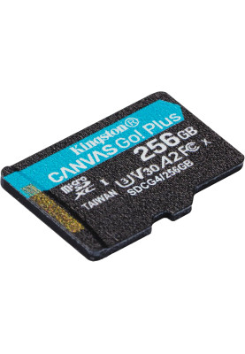 Kingston Карта пам'яті microSD 256GB C10 UHS-I U3 A2 V30 R200/W160MB/s