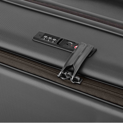 Wenger Валіза Wenger Skyon Hardside Large, велика, полікарбонат, TSA, 4 колеса, розширення, сірий