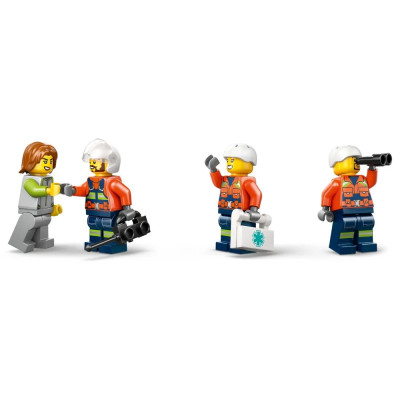 LEGO Конструктор LEGO City Рятувальний катер і гелікоптер берегової охорони LEGO Конструктор LEGO City Рятувальний катер і гелікоптер берегової охорони