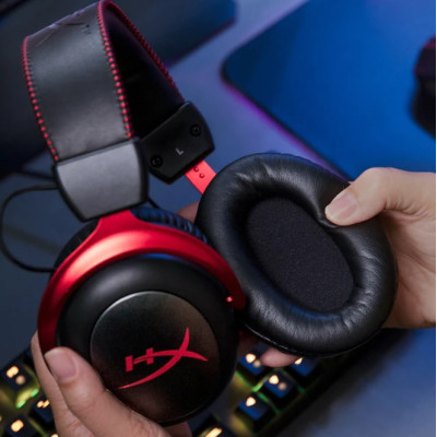 HyperX Гарнітура Cloud II USB/WL Red