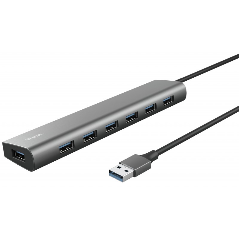 Trust USB-хаб DALYX 7-IN-1 USB-A 3.2 ALUMINIUM