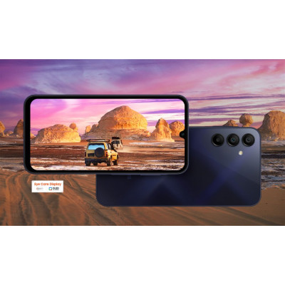 Samsung Смартфон Galaxy A15 (A155) 6.5" 8/256ГБ, 2SIM, 5000мА•год, синій
