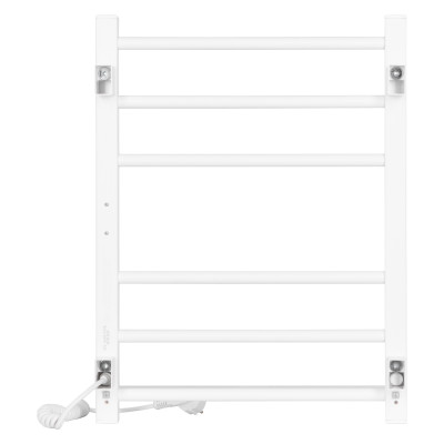ARDESTO Рушникосушка електрична Square-TR K, 570х430х80мм, таймер-регулятор, сталь, білий матовий ARDESTO Рушникосушка електрична Square-TR K, 570х430х80мм, таймер-регулятор, сталь, білий матовий