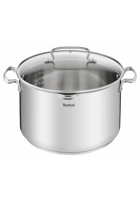 Tefal Набір посуду Duetto Plus, 10 предметів, нержавіюча сталь, скло