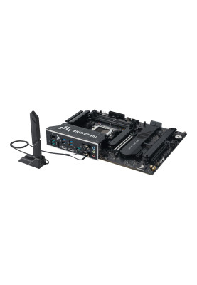 ASUS Материнська плата TUF GAMING X870E-PLUS WIFI7 sAM5 X870E 4xDDR5 M.2 HDMI WiFi BT ATX