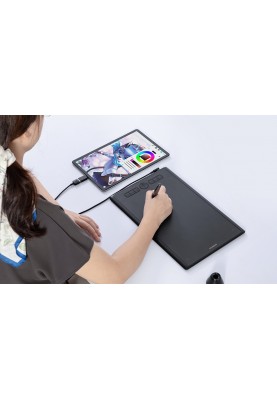 Huion Графічний планшет H610X Black