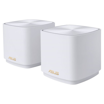 ASUS Маршрутизатор ZenWiFi XD4 2PK PLUS white AX1800 1xGE LAN 1x1GE WAN WPA3 OFDMA MESH