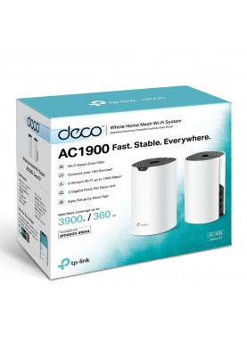 TP-Link Маршрутизатор DECO S7 2PK AC1900 3xGE LAN/WAN MU-MIMO MESH