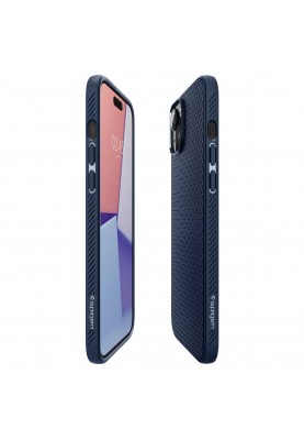 Spigen Чохол для Apple iPhone 15 Liquid Air, NavyBlue