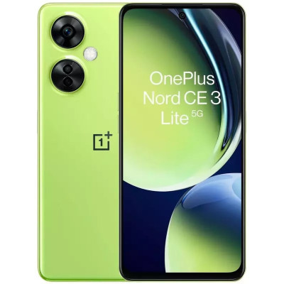 OnePlus Смартфон Nord CE 3 Lite 5G (CPH2465) 8/128GB, 2SIM, 5000mAh, Pastel Lime