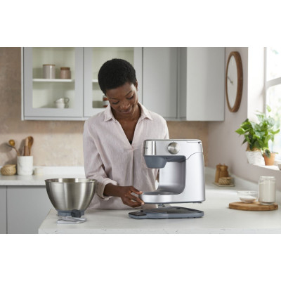 Kenwood Кухонная машина Prospero, 1000Вт, чаша-метал, корпус-пластик, насадок-7, срібний