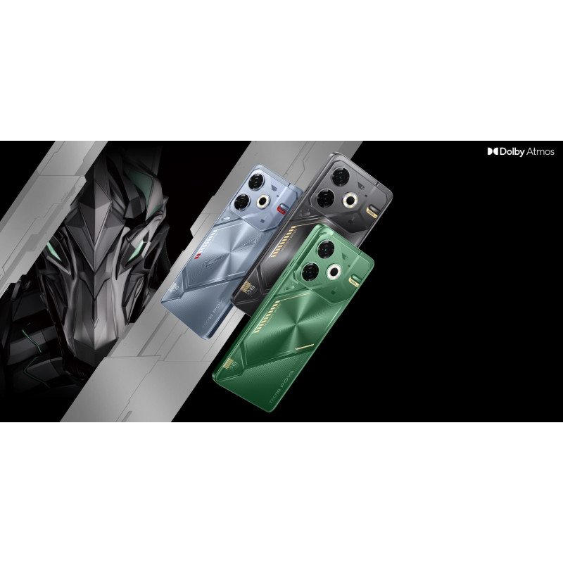 TECNO Смартфон POVA 6 NEO (LI6) 6.78" 8/256ГБ, 2SIM, 7000мА•год, Starry Silver