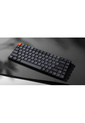 Keychron Клавіатура механічна K3 Max 84Key, Gateron MX 2.0 Brown, WL/BT/USB-A, QMK, Hot-swap, EN/UKR, RGB, чорний