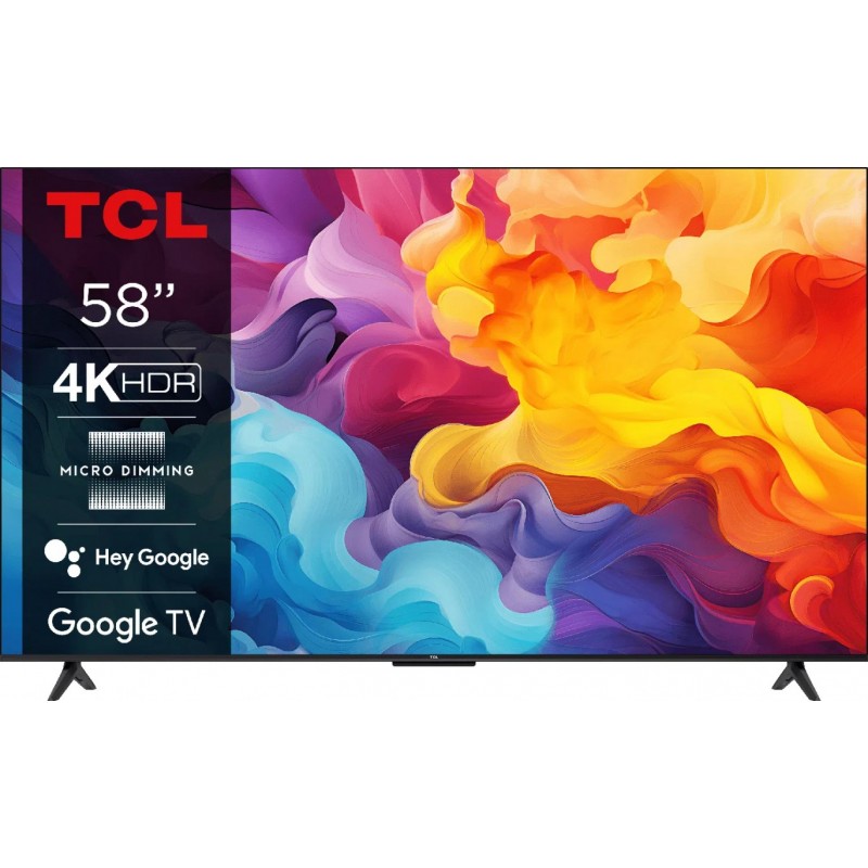 TCL Телевізор 58" LED 4K 60Hz Smart Google TV Titan