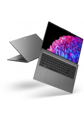 Acer Ноутбук Swift Go 16 SFG16-72 16" 3.2K OLED, Intel U7-155H, 32GB, F1TB, UMA, Lin, сірий