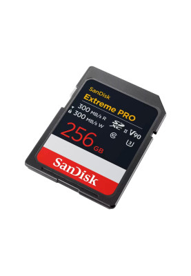SanDisk Карта пам'яті SD 256GB C10 UHS-II U3 R300/W300MB/s Extreme Pro V90