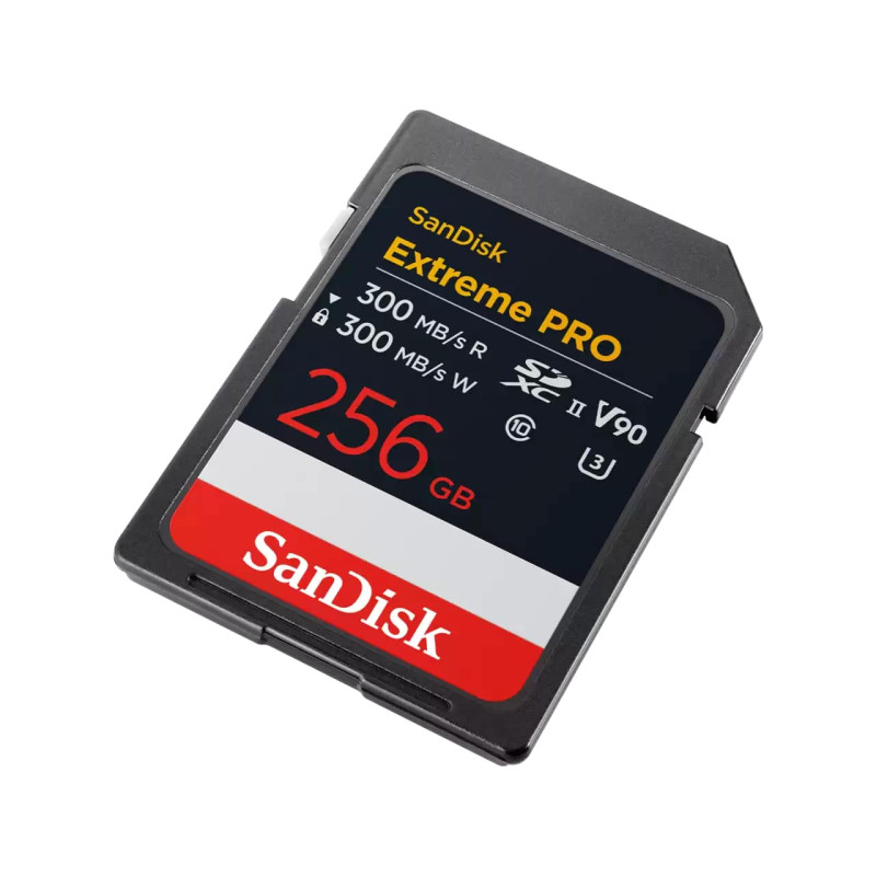 SanDisk Карта пам'яті SD 256GB C10 UHS-II U3 R300/W300MB/s Extreme Pro V90