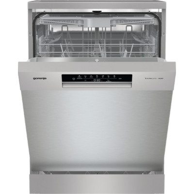 Gorenje Посудомийна машина, 16компл., A+++, 60см, дисплей, 3 кошики, AquaStop, сірий