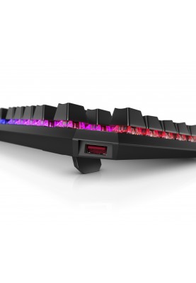 HP Клавіатура механічна OMEN Gaming Sequencer, 115key, LK Optical Blue, USB-A, EN/RU, RGB, чорний