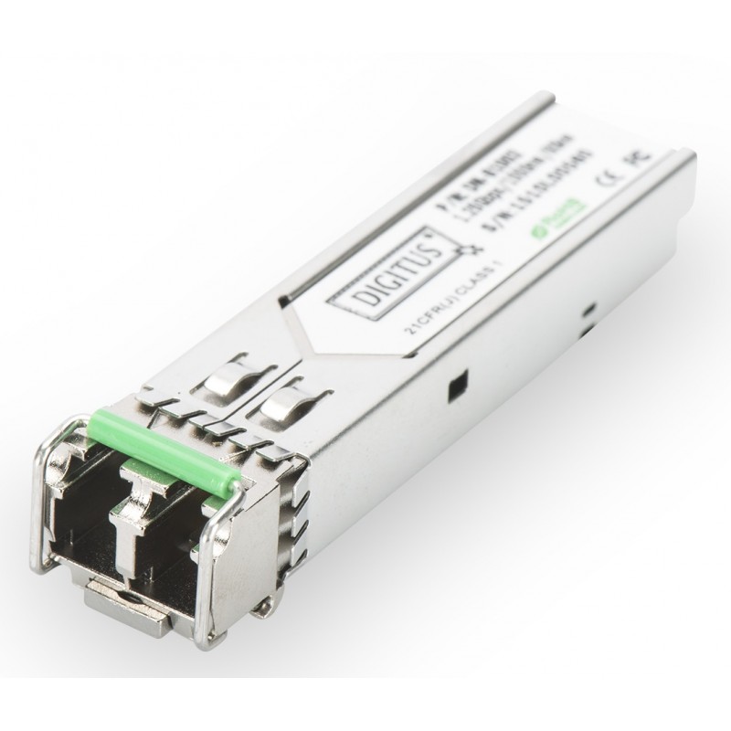 Digitus Модуль 1.25 Gbps SFP, 80km, SM, LC Duplex, 1000Base-ZX, 1550nm