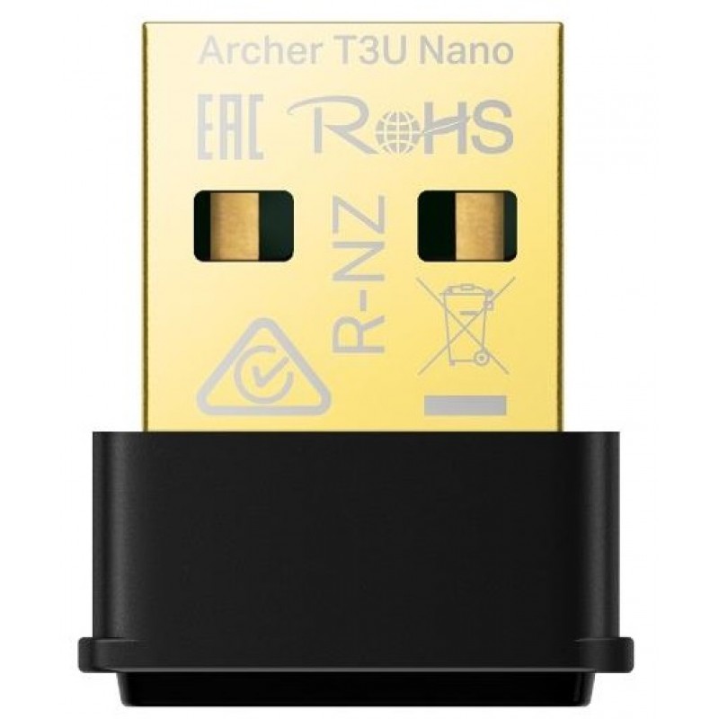 TP-Link WiFi-адаптер Archer T3U nano AC1300 USB2.0 nano