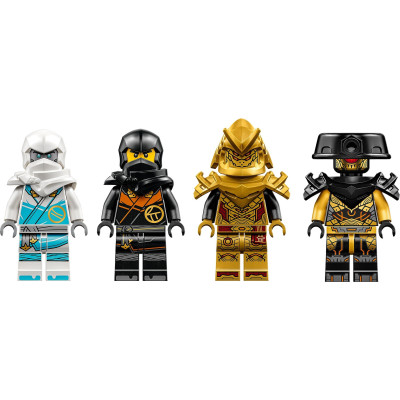 LEGO Конструктор Ninjago Суперсила дракона Зейна автомобіль для перегонів спін-джитсу