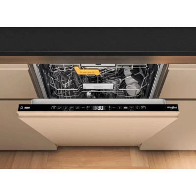Whirlpool Посудомийна машина вбудовувана, 14компл., A+++, 60см, дисплей, 3й кошик, білий