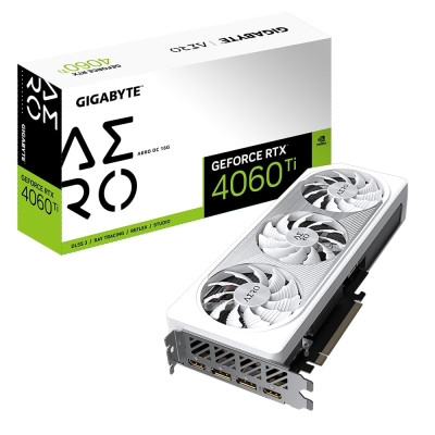 Gigabyte Відеокарта GeForce RTX 4060 Ti 16GB GDDR6X AERO
