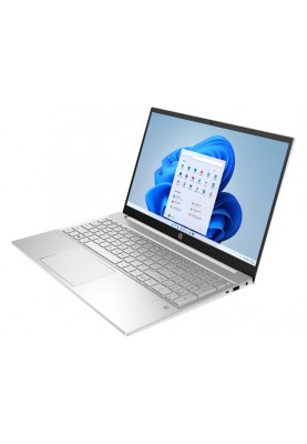 HP Ноутбук Pavilion 15-eh3014ua 15.6" FHD IPS AG, AMD R5-7530U, 16GB, F512GB, UMA, DOS, сріблястий