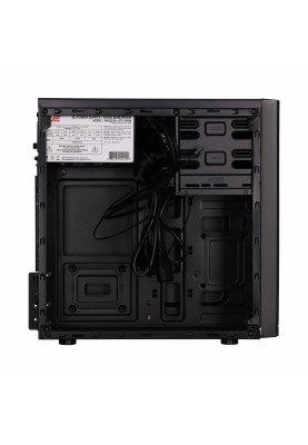 2E Корпус Basis RD8603U-400 з БЖ 2E ATX400W, 1xUSB3.0, 2xUSB2.0, VGA 320мм, mATX, чорний