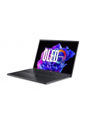 Acer Ноутбук Swift Go 16 SFG16-71 16" 3.2K OLED, Intel i7-13620H, 32GB, F1TB, UMA, Win11, чорний