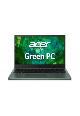 Acer Ноутбук Aspire Vero AV15-53P 15.6" FHD IPS, Intel i5-1335U, 16GB, F512GB, UMA, Lin, зелений