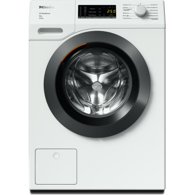 Miele Пральна машина WEA 135 WCS фронтальна, 8кг, 1400, A+++, 63.6см, дисплей, інвертор, люк сірий, білий