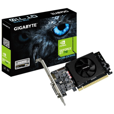 Gigabyte GeForce GT710 2GB DDRR5 64bit low profile