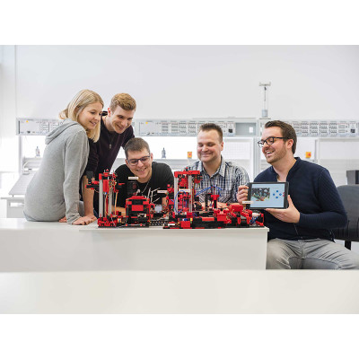 fischertechnik Конструктор Trainingsmodelle Factory Industry 4.0 24в з платою підключення lдо ПЛК