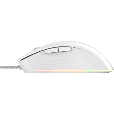 Trust Миша GXT924 YBAR+, USB-A, Білий