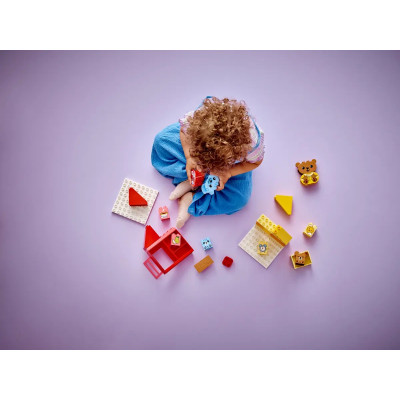 LEGO Конструктор DUPLO My First Повсякденні процедури: Час вечері та сну