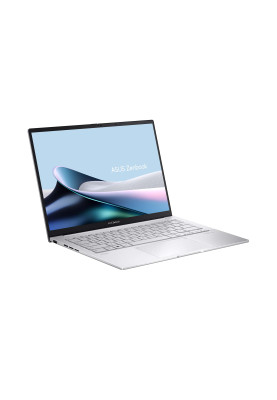ASUS Ноутбук Zenbook 14 UX3405MA-QD870W 14" FHD OLED, Intel Ultra 7 155U, 16GB, F512GB, UMA, Win11, Сріблястий
