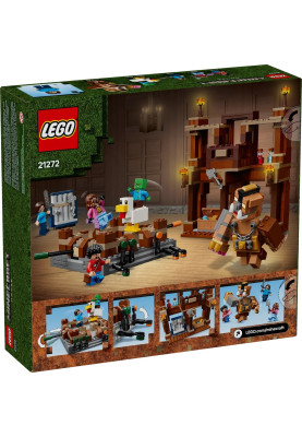 LEGO Конструктор Minecraft Бійцівський ринг біля лісового маєтку