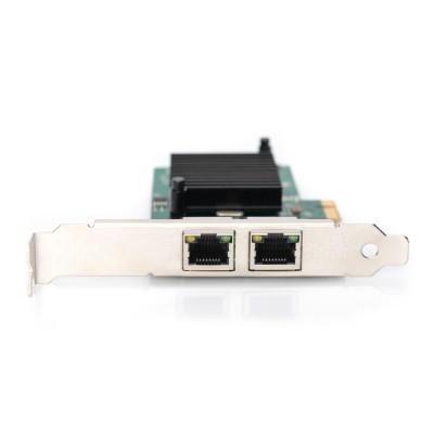 Digitus Сетевая карта Gigabit 2хRJ45, PCI Express